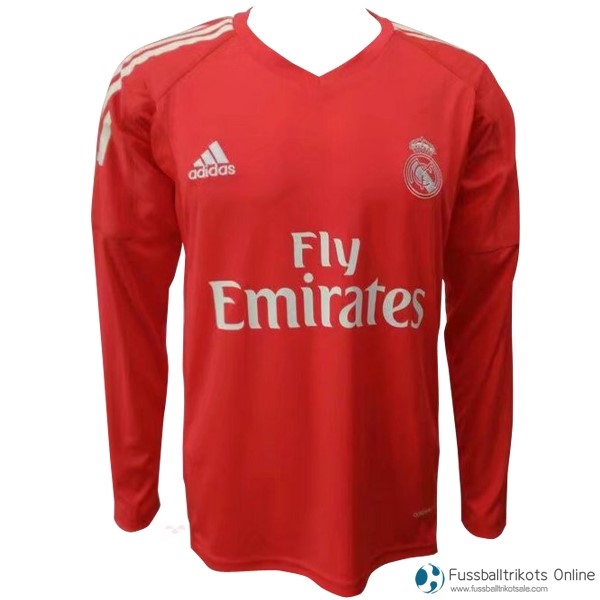 Real Madrid Trikot Auswarts ML Torwart 2017-18 Fussballtrikots Günstig